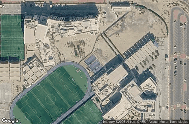 Satellite view of Just Padel - Brighton College and Bloom World Academy