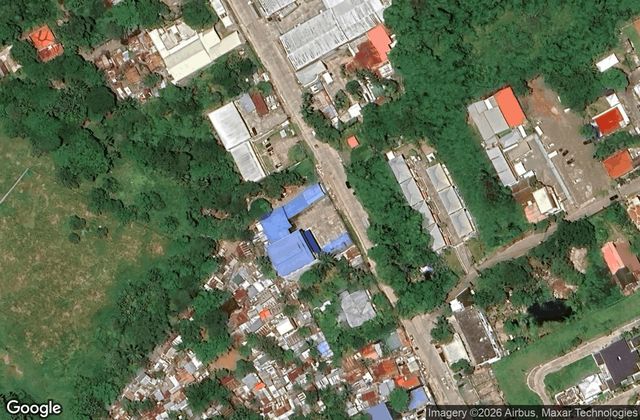 Satellite view of PadelMore davao city