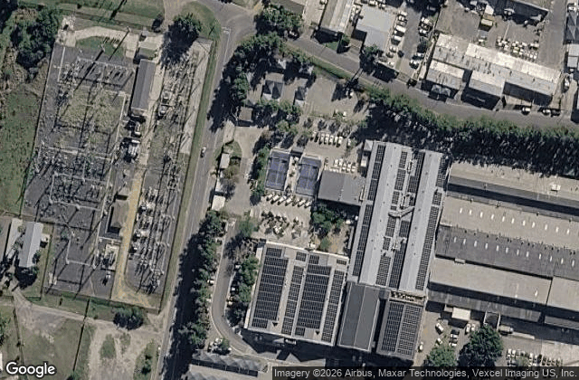 Satellite view of ClubPadel Stellenbosch