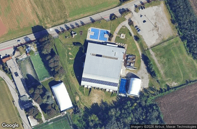Satellite view of PALAPADEL GERENZANO