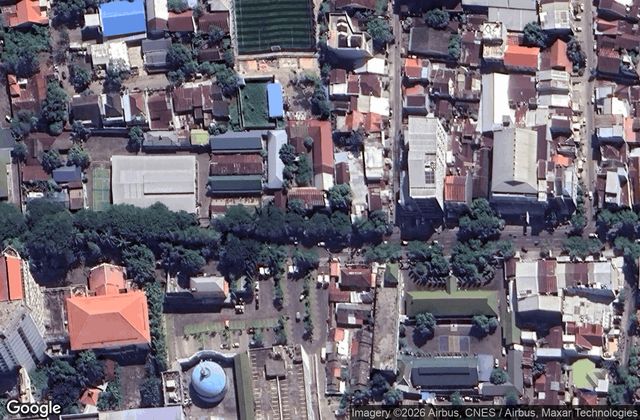 Satellite view of Padelhood Makassar