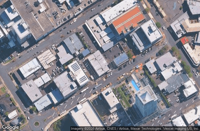 Satellite view of Pacific Padel