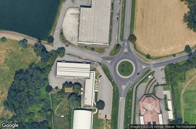 Satellite view of Padel Idroscalo