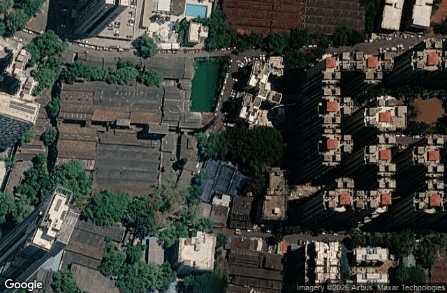 Satellite view of Padelverse Ranibaug