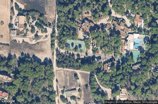 Satellite view of Rocalla Padel Formentera