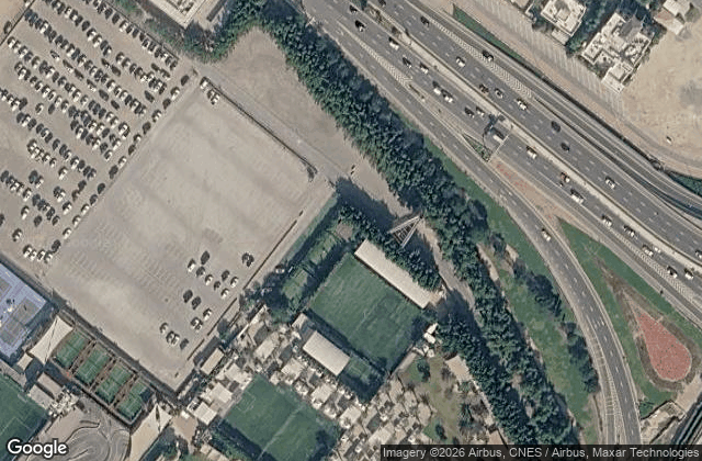 Satellite view of Padel Park Dubai