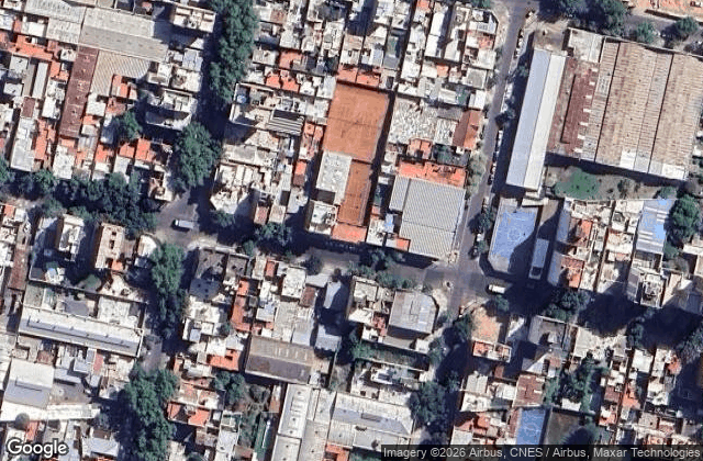 Satellite view of HR Tenis y Padel - Rosario