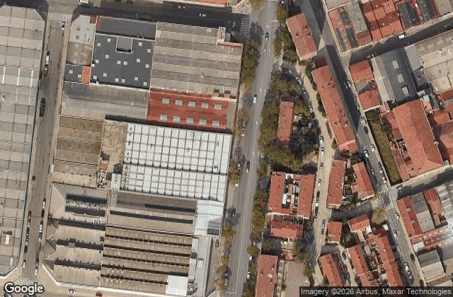 Satellite view of Padel 1 Sabadell