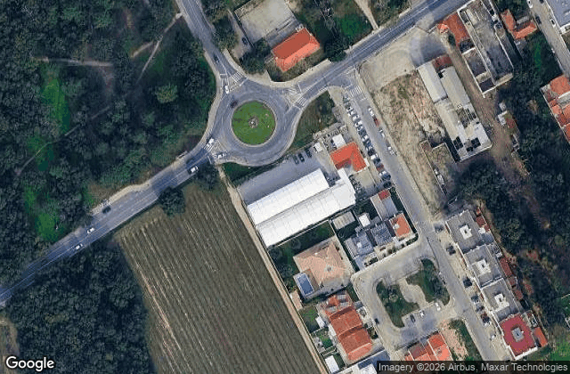 Satellite view of Clube de Padel da Quinta do Anjo
