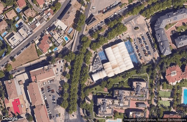 Satellite view of Pozuelo Padel Club