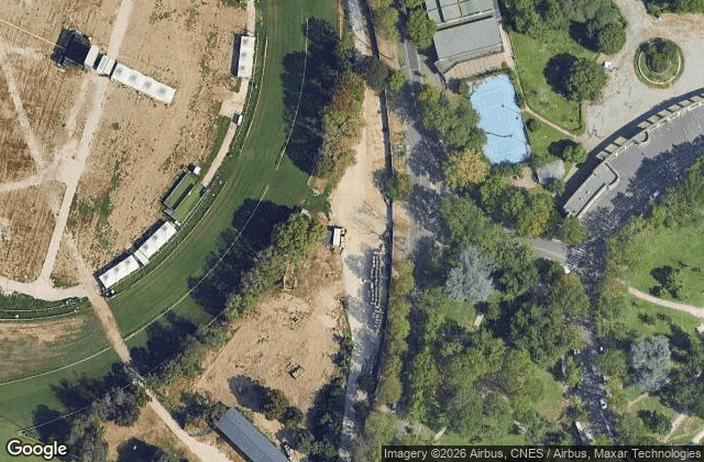 Satellite view of Padel8 | San Siro | Milano