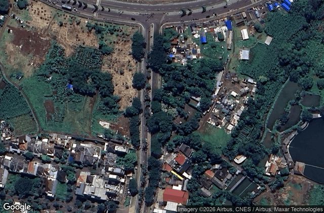 Satellite view of Padel Hall Bogor