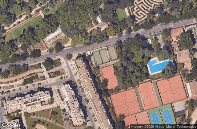 Satellite view of Alameda Padel Xperience
