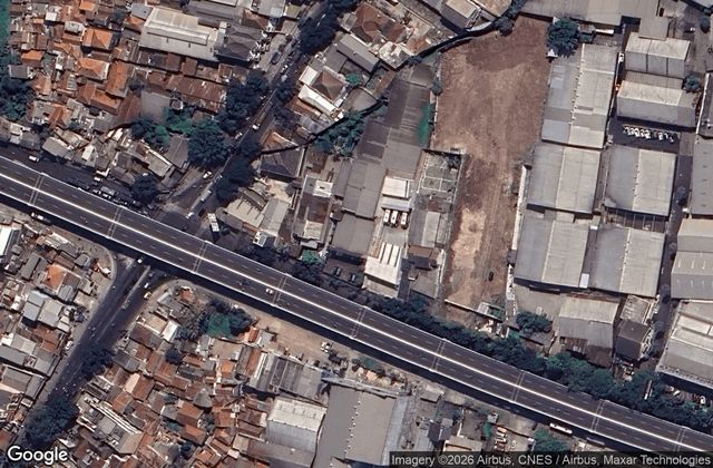 Satellite view of Pista de Padel Court and Cafe