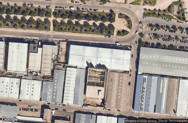 Satellite view of X7 Padel Madrid Fuenlabrada