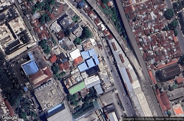 Satellite view of Merak Jingga Padel