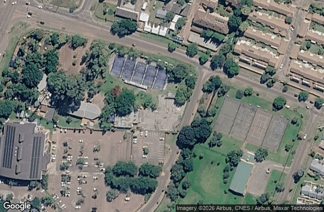 Satellite view of Thrashers Padel