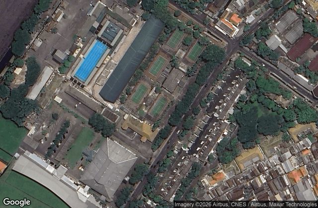 Satellite view of Padel Playy Brawijaya