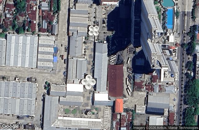 Satellite view of Kin Urban Ground Padel Medan - Manhattan