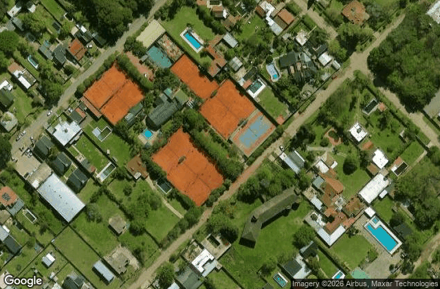 Satellite view of Parque Padel Club