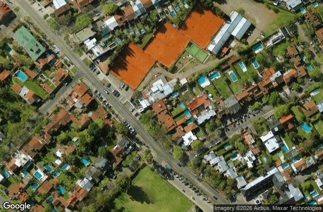 Satellite view of Padel Lasaigues La Horqueta