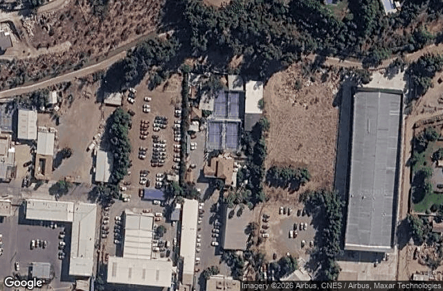 Satellite view of Club de Padel Chicureo