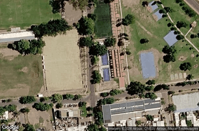Satellite view of Canchas de Padel Parque Deportivo San Vicente