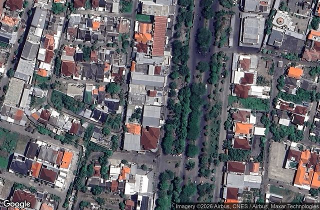 Satellite view of URBN Play-On! Padel Sidoarjo