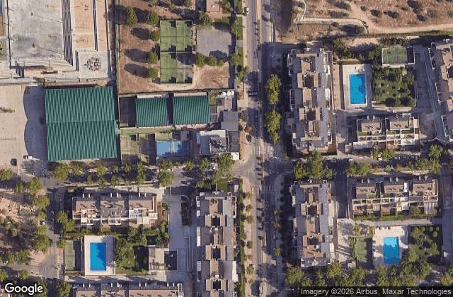 Satellite view of Club Maspadel
