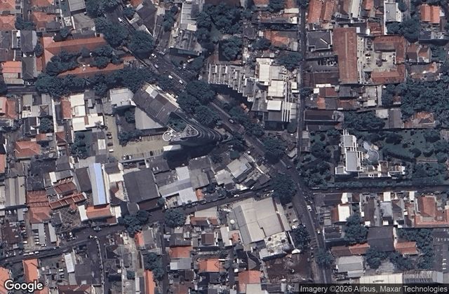 Satellite view of Sunrise Padel - Permata Hijau