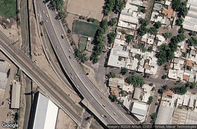 Satellite view of Dorrego Padel