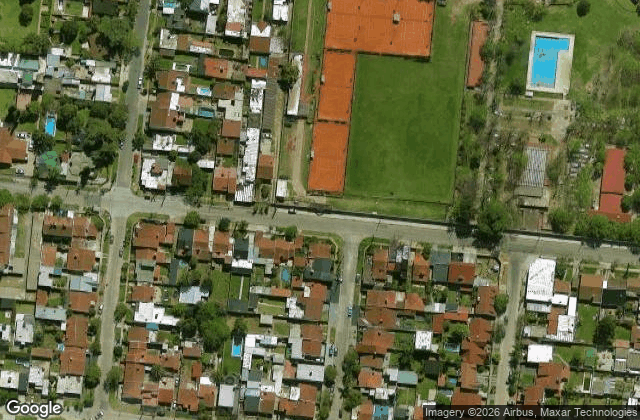 Satellite view of The Padel Club - Castelar