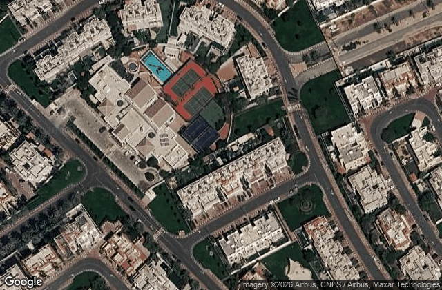 Satellite view of Wolvex Padel Academy Middle East