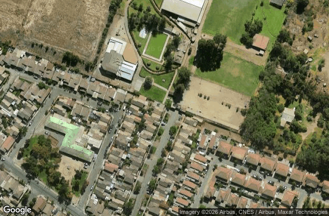 Satellite view of Coliseo Club de Padel - Ciudad Satélite