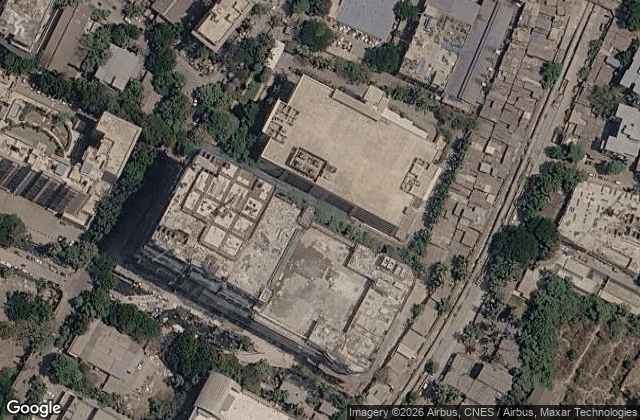 Satellite view of AFI Padel Courts. (Padel Court Construction & Supplier in India)