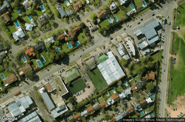 Satellite view of Uruguay Padel