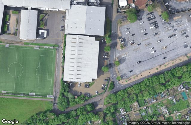Satellite view of Rocket Padel Beckton