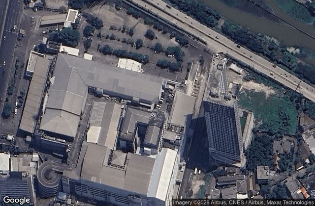 Satellite view of One Two Padel Court @MBH