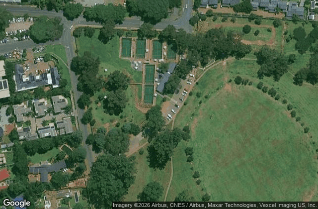 Satellite view of Padel and Social Club James and Ethel Gray