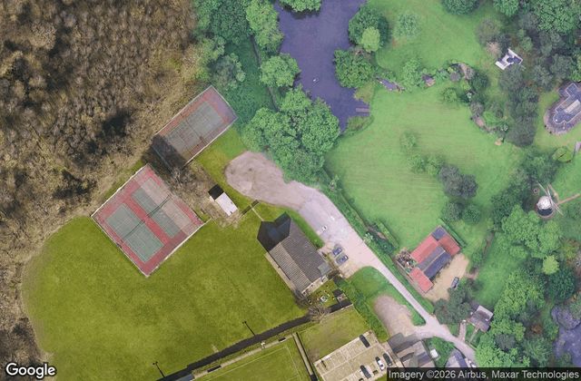 Satellite view of Padel Tree Arkley