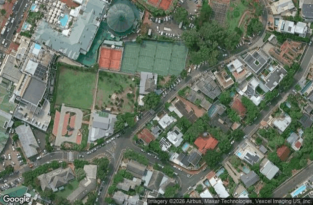 Satellite view of Africa Padel Camps Bay