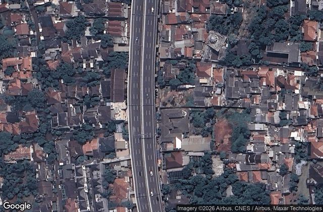 Satellite view of three one three padel court