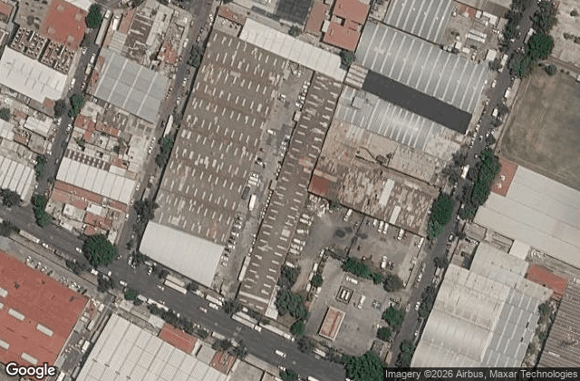 Satellite view of Padelito Warehouse