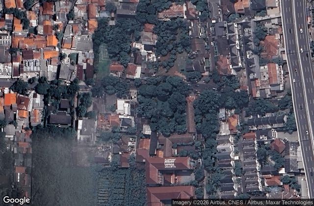 Satellite view of Sense Padel Margasatwa