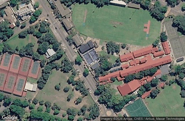 Satellite view of Menlo Padel