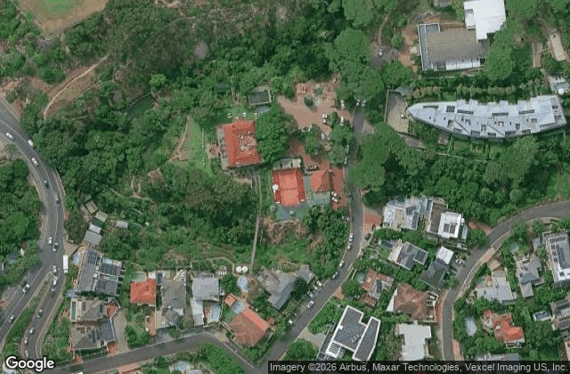 Satellite view of Camps Bay Retreat Padel