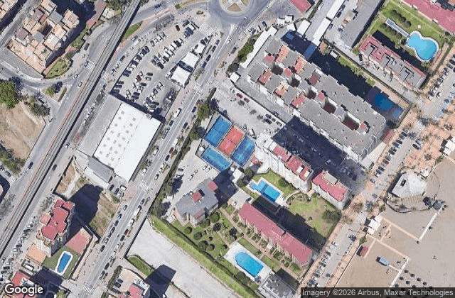 Satellite view of Club de Padel los Boliches