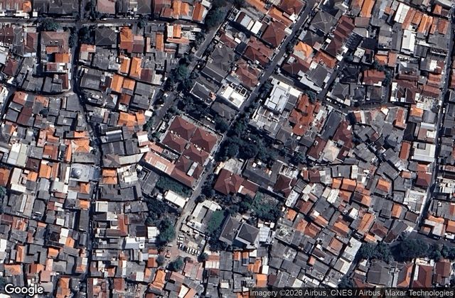 Satellite view of The Space Padel Cempaka Putih
