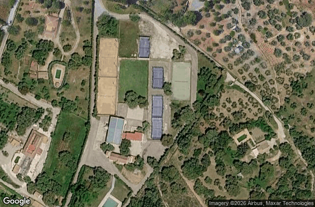 Satellite view of Club De Padel La Planilla