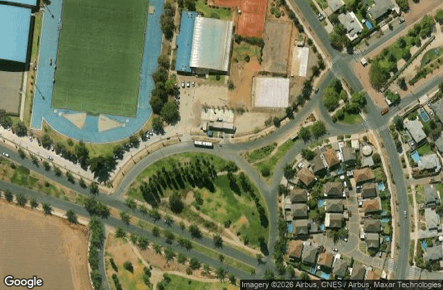 Satellite view of Padel Center Mayor